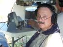 John K4JK at one of the CW Stations
