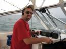 Matthew, K2NUD, operating the 910H on 2-meters