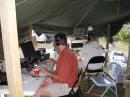 Contest Time - L-R Stu W7IY on 432 and Bill W4RM on 6 Meters