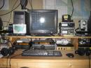Here is the 6 Meter and 2/440 FM operating position.  I will be adding 903Mhz hopefully by time the June contest arrives.  