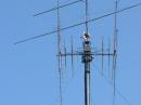 50 MHz through 10 GHz split between two rotors on one Rohn 25 tower. Don't try this at home!