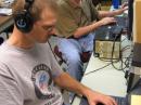 AF8A and W8RZ trade bands to snag every QSO possible at the W8EDU multi-op.  <i>W8WTS photo</i>