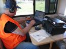 Bob WG7Y making CW contacts