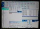 N1MM logging program, set up on a laptop with dual keyboards and monitors for either operator or logger input.
