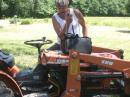 WB9FOL, FT817 &amp; whip, and the trusty Kubota 7100!