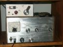 The "Odd Couple" homebrew receiver and transmitter, waiting for the next SKN.