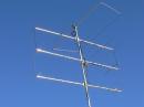 Low band stack with mast extended