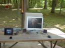 Our education station played ARRL and other ham instruction videos.