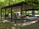 We set up a screen tent for nighttime operations, which helped with insect control.