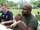 Voice tent burning up the airwaves. W9AWX Gregg (left) N0XXL Napoleon (right)