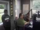 W1AW - ARRL HQ - Newington CT - Penny/N1NAG, Dan/N1ND, Joe/NJ1Q, warming up the bands.