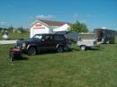 This is our GOTA Station provided by Gary (NØSJM) which was also run off of a generator for the entire event.