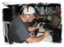 Late show operator, KP4UN working 15- 20 meters. Very poor conditions. Perhaps the Sahara Desert Sand storm had something to do with it!
