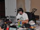 K8SCG Dave on 20m SSB running a pile up