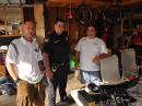 KB8O Jay , Officer Brancatelli , and W8EVB Eric