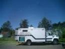 The GOTA station was set up in the County Mobile Command Vehicle