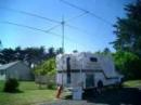 The GOTA station with a dipole for 75, 40 and 15-meters, and a 20-meter three element yagi pulled in lots of good contacts.