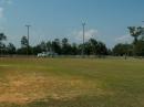 The Scene Of The Loop: This innocuous-looking ballfield was the scene for the 805-foot loop antenna used by PRCARC during Field Day 2009 to make contacts. Photo by Larry Wagoner (N5WLW)