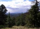 View from our campsite / station