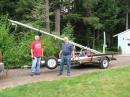 W7BKN &amp; K7BVT with tower trailer packed and ready to go.