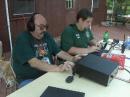 Danny KB8STK and Kris KD8JBF work 40m phone