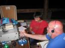 Bob Giese AJ4ON &amp; Codey Clayton WA4HFD making contacts on 20-Meters