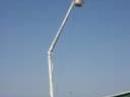 Fully erected the Yagi tops out at 90-feet high. This turned out to perhaps be too high, if there is such a thing.