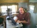 Geoff, K7GA, blazing away on CW. Happiness is a K3 with 4 selections on the antenna switch!