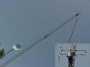 NP4A 200 ft. up installing his 40/80 Delta Loop