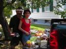 Sid, KJ4EIA, and his lovely wife, Teona, grilled up some really great burgers and dogs. Best FD Chefs around.