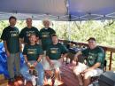 The Group L-R, Joe (N6SZO), Ron (KK6I), Garry (KF6DOZ), sitting Joe (K6PHB), Brian (WB2JCG), and Mike (KD7SBX).