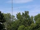 North mast, and position #3.  Running solar powered on 15 meters.