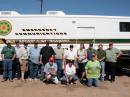 The San Juan County, New Mexico R.A.C.E.S. Team present at Field Day 2009.
BACK row: K5UBJ,KE5YMU,KD7AVU,WB0IZO,KA5JNJ,W5OXK,KA5RZI,KE5LZK,KE5LZJ,KB5ITS,N5GOL
front row: KE5MDP,KE5YMU,KD5SZW