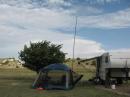 The tent and the endless wind