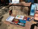 Various ARRL handouts were popular with visiting hams and non hams alike at our hospitality and sign in area.