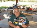 BARC President, Jack Ciaccia, WMØG posing with the June 2009 QST magazine cover where Jack and fellow BARC members Joan Hauser, KCØYUZ, Charlie Wilber, N1AOK and Ueli Hauser, KB9TTI were featured.