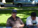 Jim Walker n0xda with our new HAM Mark Mollenauer kd0goc.