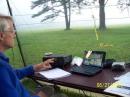 Randall Hash WB4BBF working 40 meter CW