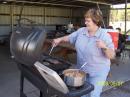 Chief cook, Rhea Ann Crowe (KD5HTJ)