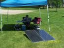 Solar powered digital station by Lee Jorgenson (N0WQ).