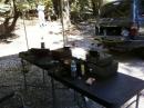 The radio table......