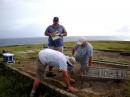 KH7SWT - Steve, N0DQD - Bob, &amp; KH7CC - Tom   anchoring the tower.