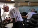 John Wilson, W7BL and Dave Sanford N7TEE are setting up in the "Silver Twinkie"