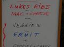 Sunday Lunch Menu
