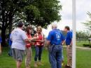 Red Cross officials check out our operation
