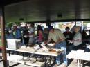 Dinner was a hit.  The line was long.