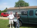 The N0EDV/R Ops, N0EDV (left) holding the 902 Yagi and AI9Z (right), obviously pleased with the rove!