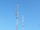 UHF and Microwave Antennas on Rotating Towers