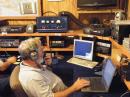 Dave, KA0KCI, working some Microwave.