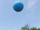 Our beautiful balloon is UP UP and Away!